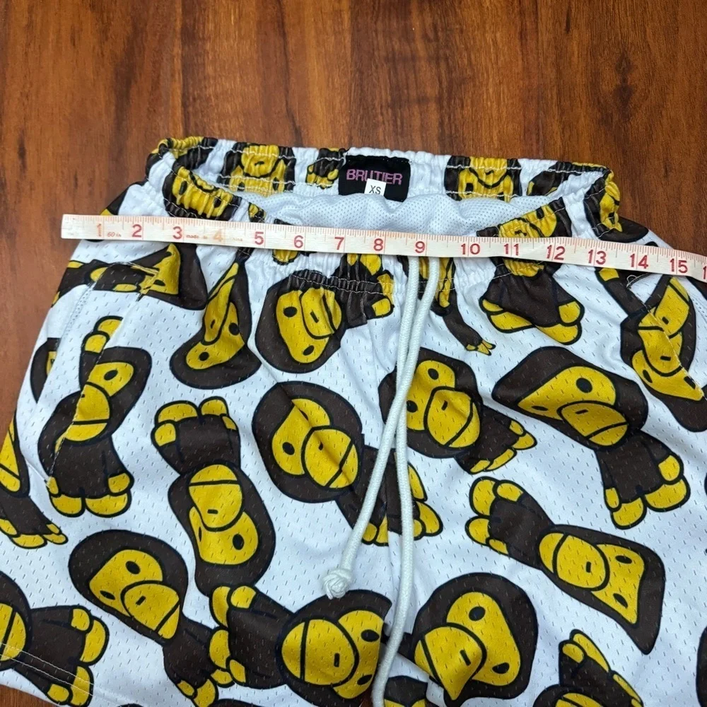 Brutier Mesh Shorts Vintage Bape Style  Size XS